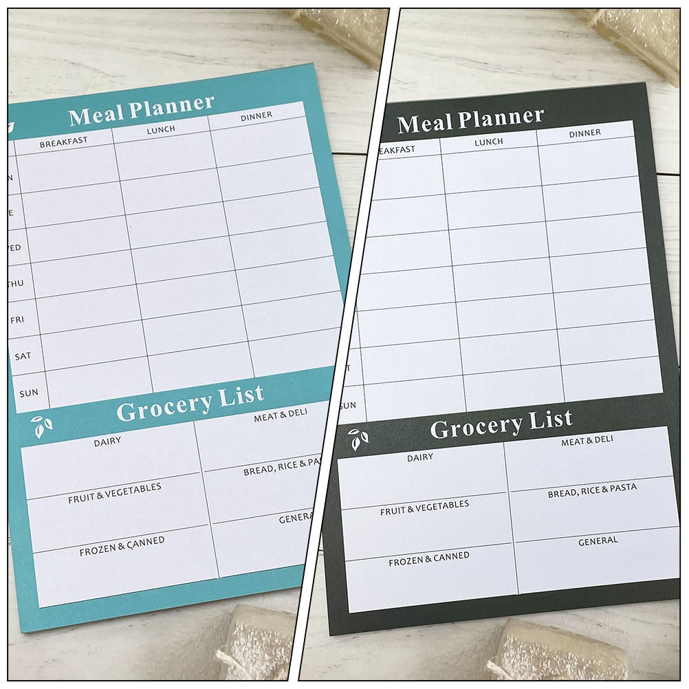 Meal Prep For Weight Loss - 2Pcs Dietary Planning Notebook Weekly Meal