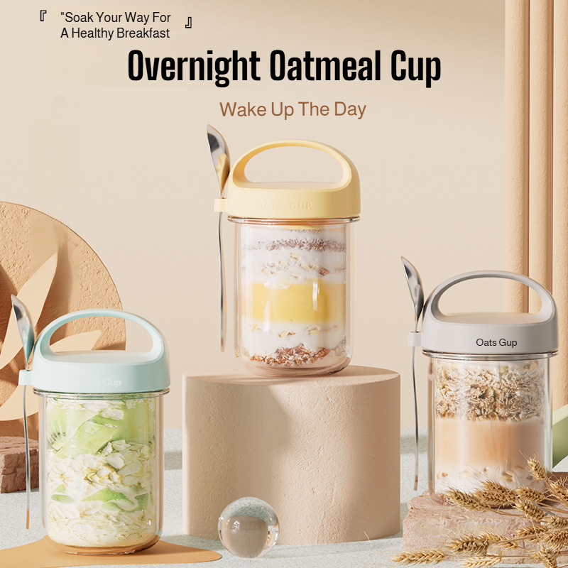 Meal Prep For Weight Loss - Portable Breakfast Cup Safe Leak-proof Fitness