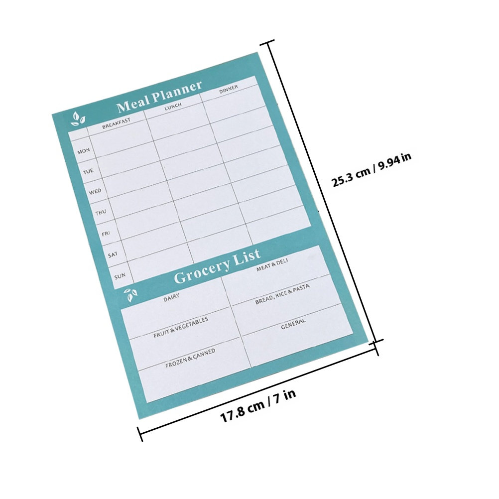 2Pcs Chic Weekly Meal Planning - огляд і ціна Meal Prep For Weight Loss