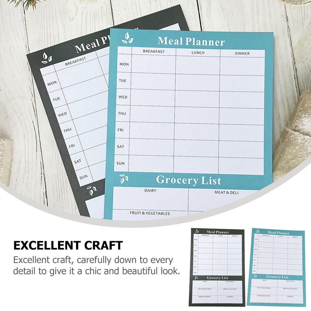 2Pcs Chic Weekly Meal Planning - огляд і ціна Meal Prep For Weight Loss