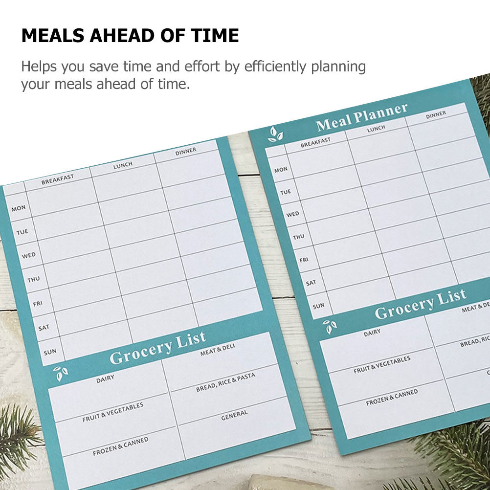 2Pcs Dietary Planning Notebook - огляд і ціна Meal Prep For Weight Loss