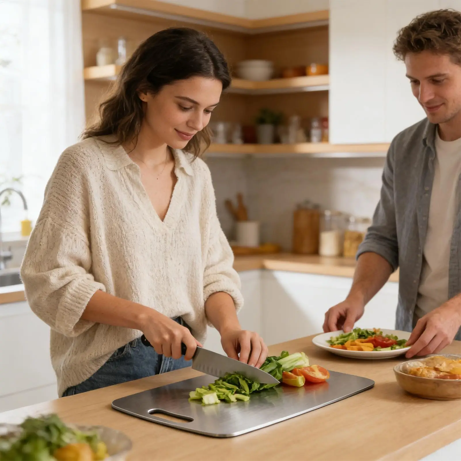 Stainless Steel Chopping Board - огляд і ціна Meal Prep Veggie