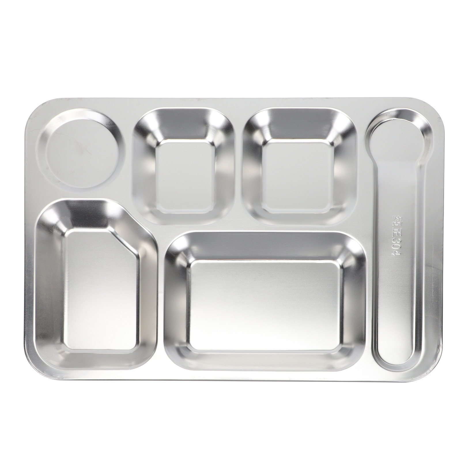 1pc Stainless Steel 6-Compartm - огляд і ціна Meal Prep Lunch Boxes