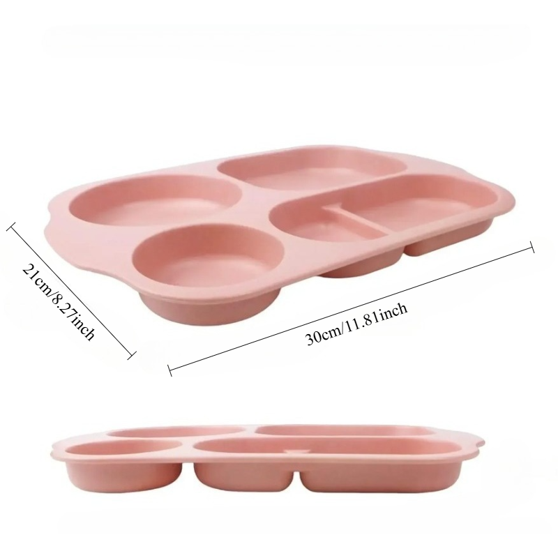 Reusable 5-Compartment Plate,  - огляд і ціна Meal Prep For Weight Loss