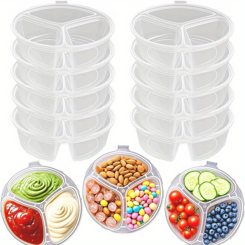 Round 3-Compartment Disposable - огляд і ціна Meal Prep Recipes