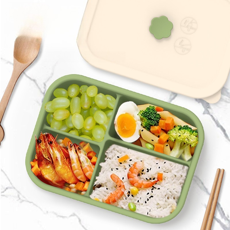 Microwave Safe Silicone Lunch  - огляд і ціна Meal Prep For Weight Loss
