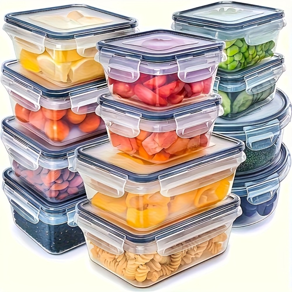 1PC Airtight Food Storage Cont - огляд і ціна Meal Prep Lunch Boxes